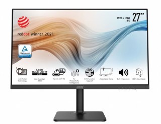 MSI Monitor Modern MD272P 27 cali IPS/LED/FHD/4ms/75Hz