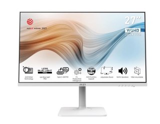 MSI Monitor Modern MD272QPW 27 cali IPS/WQHD/4ms/75Hz/250nit