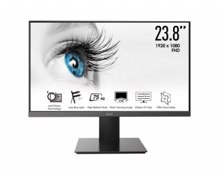 MSI Monitor PRO MP241X 23.8 VA/FHD/4ms/75Hz/250nits