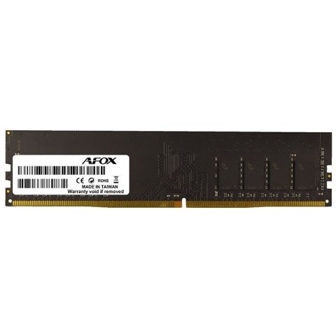 AFOX Pamięć PC DDR4 16GB 3200MHz CL16 XMP2 AFOX Pamięć PC DDR4 16GB 3200MHz CL16 XMP2