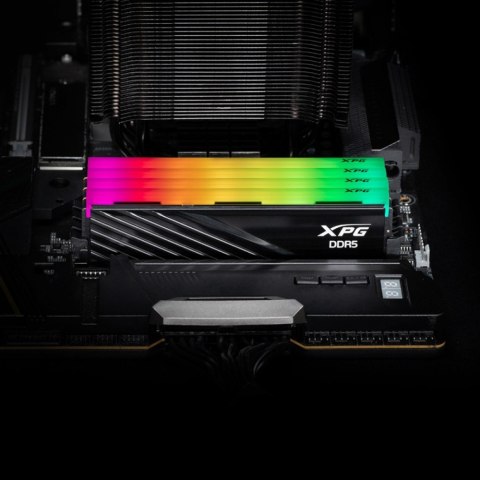 Adata Pamięć XPG Lancer RGB DDR5 6400 DIMM 64GB (2x32) CL32 czarna Adata Pamięć XPG Lancer RGB DDR5 6400 DIMM 64GB (2x32) CL32 czarna