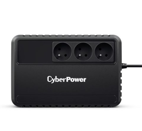 CyberPower Zasilacz awaryjny UPS BU650EG-FR 650VA/360W AVR/3xFR CyberPower Zasilacz awaryjny UPS BU650EG-FR 650VA/360W AVR/3xFR