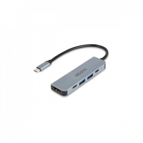 DICOTA Hub USB-C 5 w 1 Video Hub 4K PD 100W DICOTA Hub USB-C 5 w 1 Video Hub 4K PD 100W