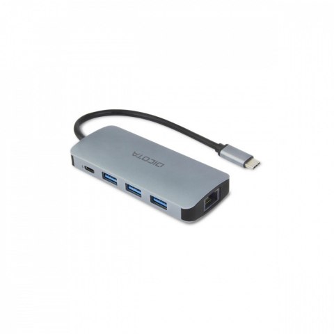 DICOTA Hub USB-C 8 w 1 Multi Hub 4K PD 100W DICOTA Hub USB-C 8 w 1 Multi Hub 4K PD 100W