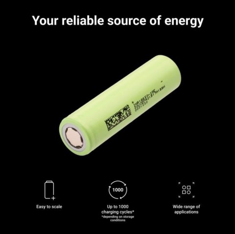 Green Cell 20x Ogniwo Akumulator 18650 Li-Ion INR1865029E 3.7V 2900mAh Green Cell 20x Ogniwo Akumulator 18650 Li-Ion INR1865029E 3.7V 2900mAh