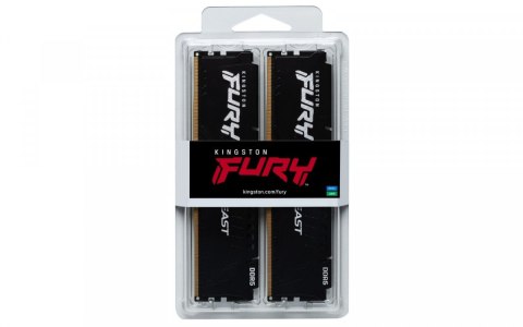Kingston Pamięć DDR5 Fury Beast Expo 32GB(2*16GB)/6800 CL34 czarna Kingston Pamięć DDR5 Fury Beast Expo 32GB(2*16GB)/6800 CL34 czarna