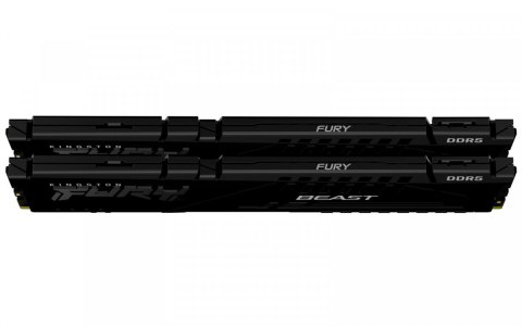 Kingston Pamięć DDR5 Fury Beast Expo 32GB(2*16GB)/6800 CL34 czarna Kingston Pamięć DDR5 Fury Beast Expo 32GB(2*16GB)/6800 CL34 czarna