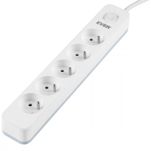EVER Listwa zasilająca PROTECT 5PL 3M T/LZ12-PRO030/0000 EVER Listwa zasilająca PROTECT 5PL 3M T/LZ12-PRO030/0000
