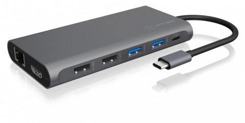 IcyBox Stacja dokująca IB-DK4050-CPD 12w1 IcyBox Stacja dokująca IB-DK4050-CPD 12w1