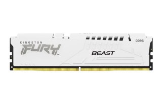 Kingston Pamięć DDR5 Fury Beast 32GB(1*32GB)/6000 CL30 EXPO biała
