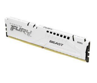 Kingston Pamięć DDR5 Fury Beast 32GB(1*32GB)/6000 CL30 EXPO biała