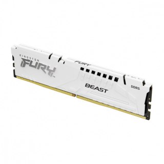 Kingston Pamięć DDR5 Fury Beast 32GB(1*32GB)/6400 CL32 EXPO biała