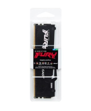 Kingston Pamięć DDR5 Fury Beast RGB 16GB(1*16GB)/6800 CL34 XMP czarna
