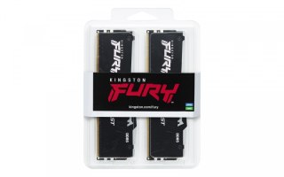 Kingston Pamięć DDR5 Fury Beast RGB 64GB(2*32GB)/6400 CL32 EXPO czarna