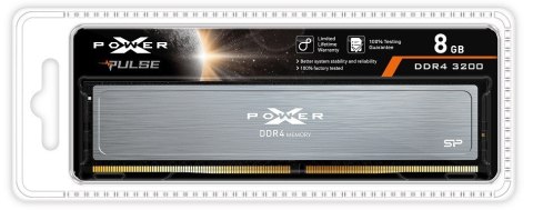 Silicon Power Pamięć DDR4 XPOWER Pulse 8GB/3200 1*8GB CL16 Silicon Power Pamięć DDR4 XPOWER Pulse 8GB/3200 1*8GB CL16
