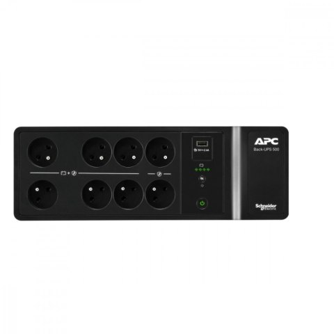 APC Zasilacz BE500G2-FR APC Back-UPS 500VA 8 French outlets APC Zasilacz BE500G2-FR APC Back-UPS 500VA 8 French outlets