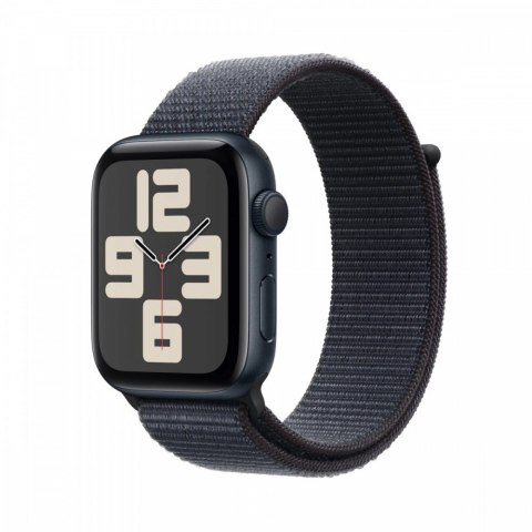 Apple Watch SE GPS, koperta 40 mm z aluminium w kolorze północy z opaską sportową w kolorze atramentowym Apple Watch SE GPS, koperta 40 mm z aluminium w kolorze północy z opaską sportową w kolorze atramentowym
