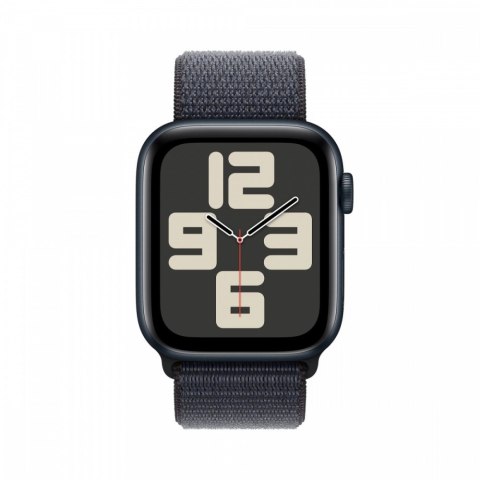 Apple Watch SE GPS, koperta 44 mm z aluminium w kolorze północy z opaską sportową w kolorze atramentowym Apple Watch SE GPS, koperta 44 mm z aluminium w kolorze północy z opaską sportową w kolorze atramentowym