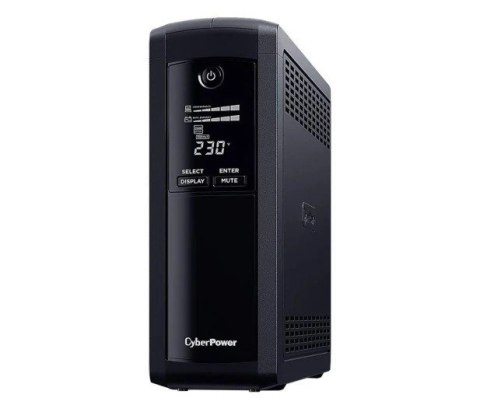 CyberPower Zasilacz awaryjny UPS VP1600ELCD 1600VA/960W AVR/USB/LCD/5xSchuko CyberPower Zasilacz awaryjny UPS VP1600ELCD 1600VA/960W AVR/USB/LCD/5xSchuko