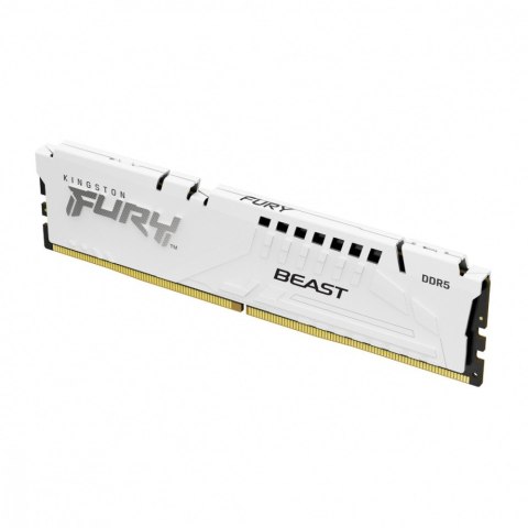 Kingston Pamięć DDR5 Fury Beast White 16GB(1*16GB)/6000 CL36 Kingston Pamięć DDR5 Fury Beast White 16GB(1*16GB)/6000 CL36