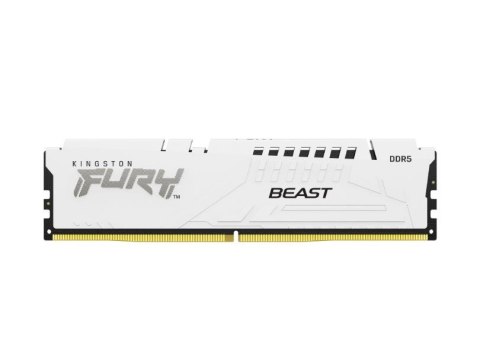 Kingston Pamięć DDR5 Fury Beast White 32GB(2*16GB)/6000 CL36 Kingston Pamięć DDR5 Fury Beast White 32GB(2*16GB)/6000 CL36
