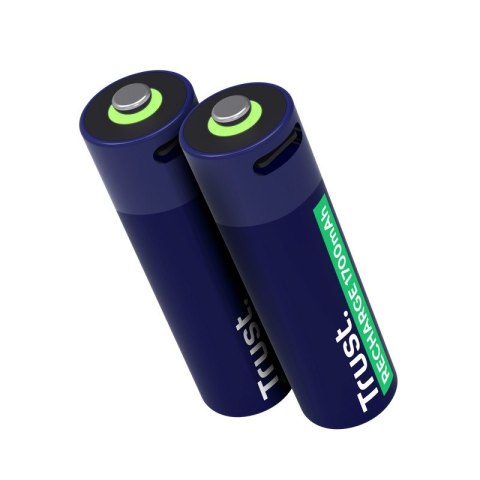 Trust Baterie akumulatory AA USB-C 2 sztuki Trust Baterie akumulatory AA USB-C 2 sztuki