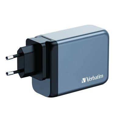 Verbatim Ładowarka GNC-200 32204 GaN 200W, PD 3.0, QC 3.0, 3x USB-C, 1x USB-A, UE/UK