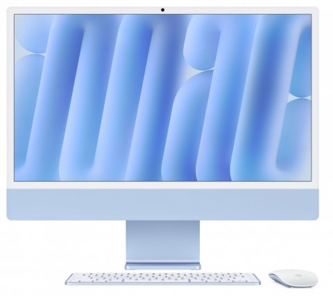 Apple IMac 24 cale: M4 10/10, 24GB, 512GB SSD - Niebieski Apple IMac 24 cale: M4 10/10, 24GB, 512GB SSD - Niebieski