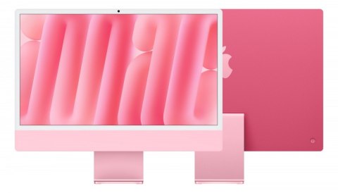 Apple IMac 24 cale: M4 8/8, 16GB, 256GB SSD - Różowy Apple IMac 24 cale: M4 8/8, 16GB, 256GB SSD - Różowy