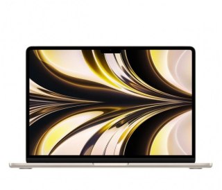 Apple MacBook Air 13,6 cali: M2 8/10, 16GB, 512GB, 35W - Księżycowa poświata