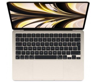 Apple MacBook Air 13,6 cali: M2 8/10, 16GB, 512GB, 35W - Księżycowa poświata