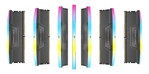 Corsair Pamięć DDR5 Vengeance RGB 32GB/6400 (2*16GB) CL36 AMD EXPO & Intel XMP Corsair Pamięć DDR5 Vengeance RGB 32GB/6400 (2*16GB) CL36 AMD EXPO & Intel XMP