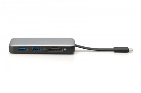 Digitus Stacja dokująca podróżna USB Typ C 7-portów HDMI 4K/60Hz PD 3.0