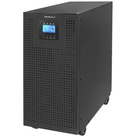 Qoltec Zasilacz awaryjny UPS 3-fazowy | 20kVA | 20kW | LCD | EPO | USB |Power factor 1.0