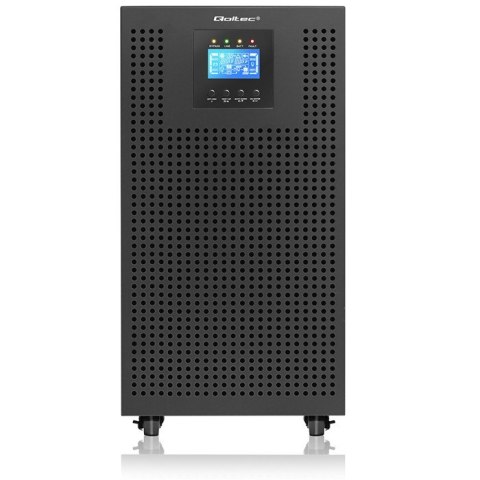 Qoltec Zasilacz awaryjny UPS 3-fazowy | 20kVA | 20kW | LCD | EPO | USB |Power factor 1.0