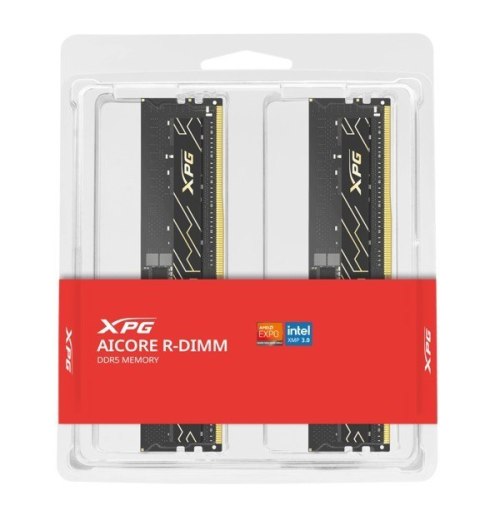 Adata Pamięć XPG AICore DDR5 6400 RDIMM 32GB (2x16) CL32 Adata Pamięć XPG AICore DDR5 6400 RDIMM 32GB (2x16) CL32