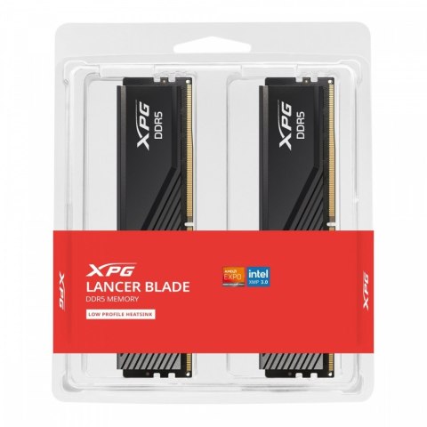 Adata Pamięć XPG Lancer Blade DDR5 5600 64GB (2x32) CL46 czarna Adata Pamięć XPG Lancer Blade DDR5 5600 64GB (2x32) CL46 czarna