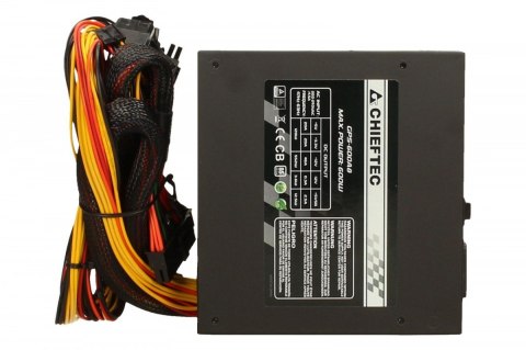 Chieftec GPS-600A8 600W ATX-12V,12cm, actice PFC Chieftec GPS-600A8 600W ATX-12V,12cm, actice PFC