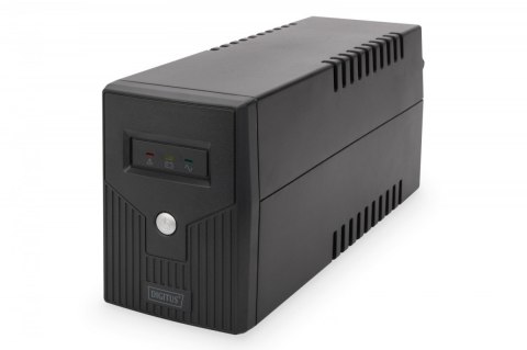 Digitus UPS Line-Ineractive LED BASIC, 600VA/360W, 1x12V/7Ah, AVR, 2x Schuko CEE 7/3 Digitus UPS Line-Ineractive LED BASIC, 600VA/360W, 1x12V/7Ah, AVR, 2x Schuko CEE 7/3