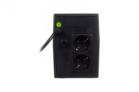 Digitus UPS Line-Ineractive LED BASIC, 800VA/480W, 1x12V/9A, AVR, 2x Schuko CEE 7/3 Digitus UPS Line-Ineractive LED BASIC, 800VA/480W, 1x12V/9A, AVR, 2x Schuko CEE 7/3