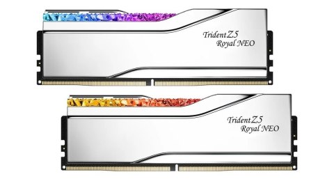 G.SKILL Pamięć PC - DDR5 48GB (2x24GB) Trident Z5 Royal RGB 8000MHz CL40 Neo G.SKILL Pamięć PC - DDR5 48GB (2x24GB) Trident Z5 Royal RGB 8000MHz CL40 Neo