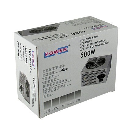 LC-POWER ZASILACZ 500W LC500H-12 V 2.2 aPFC 120mm 4 x SATA 2x PATA 1x PCIe ACTIVE PFC LC-POWER ZASILACZ 500W LC500H-12 V 2.2 aPFC 120mm 4 x SATA 2x PATA 1x PCIe ACTIVE PFC
