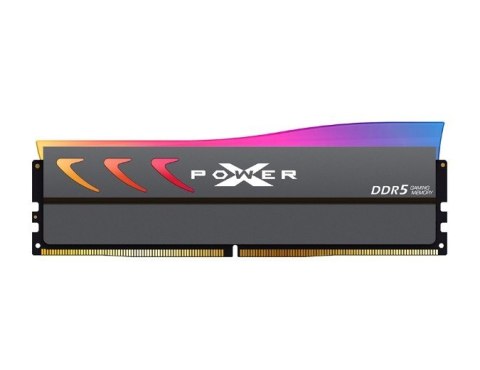 Silicon Power Pamięć DDR5 XPOWER Storm RGB 16GB/6000 1*16GB CL36 szara Silicon Power Pamięć DDR5 XPOWER Storm RGB 16GB/6000 1*16GB CL36 szara