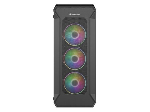 Genesis Obudowa Irid 505 V2 z oknem, ARGB, USB 3.0