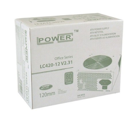 LC-POWER ZASILACZ 350W LC420-12 V2.31 80+ BRONZE LC-POWER ZASILACZ 350W LC420-12 V2.31 80+ BRONZE