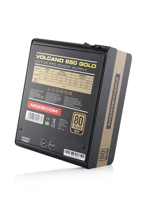 MODECOM ZASILACZ VOLCANO 650 GOLD 120mm FAN
