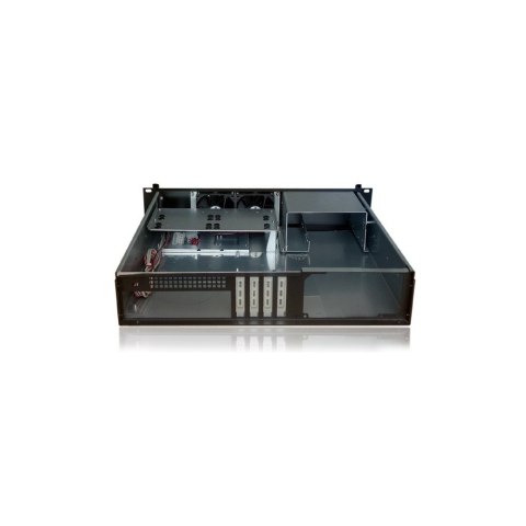 Techly Kompaktowa obudowa PC ATX Rack 19cali 2U czarna Techly Kompaktowa obudowa PC ATX Rack 19cali 2U czarna