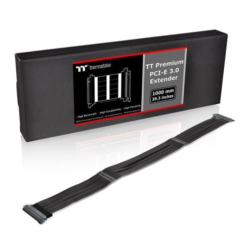 Thermaltake Przedłużacz Riser TT Premium PCI-E 3.0 X16 - 1000mm Thermaltake Przedłużacz Riser TT Premium PCI-E 3.0 X16 - 1000mm