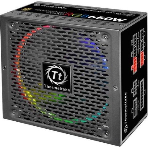 Thermaltake Zasilacz modularny Toughpower Grand RGB 650W (80+ Gold, 4xPEG, 140mm) Thermaltake Zasilacz modularny Toughpower Grand RGB 650W (80+ Gold, 4xPEG, 140mm)