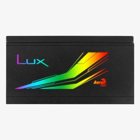 AeroCool Zasilacz LUX RGB 650W 80+Bronze N.MODULAR ATX EU AeroCool Zasilacz LUX RGB 650W 80+Bronze N.MODULAR ATX EU